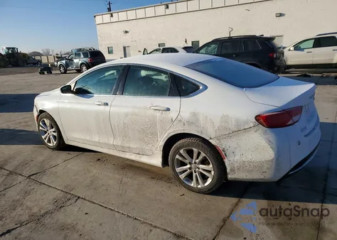 2015 Chrysler 200 Limited z USA, uszkodzony, nr VIN 1C3CCCAB1FN502103